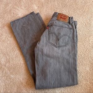 Mens Levi’s Jeans Straight Fit Size 32x34